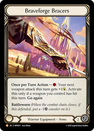 Braveforge Bracers (MPW011) [Mastery Pack Warrior]