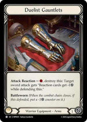 Duelist Gauntlets (MPW015) [Mastery Pack Warrior]