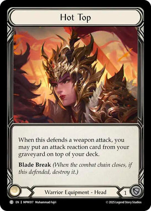 Hot Top (MPW017) [Mastery Pack Warrior]