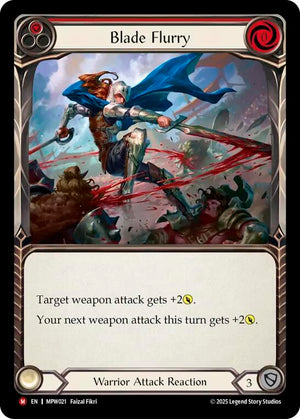 Blade Flurry (Red) (MPW021) [Mastery Pack Warrior]