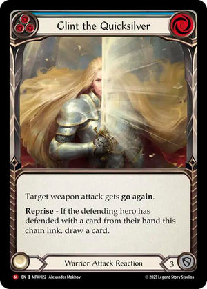 Glint the Quicksilver (Blue) (MPW022) [Mastery Pack Warrior]