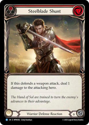Steelblade Shunt (Red) (MPW056) [Mastery Pack Warrior]