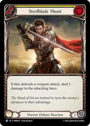 Steelblade Shunt (Yellow) (MPW057) [Mastery Pack Warrior]
