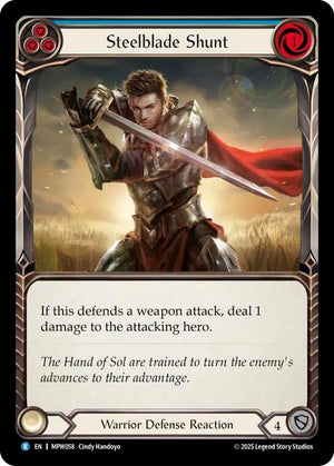 Steelblade Shunt (Blue) (MPW058) [Mastery Pack Warrior]