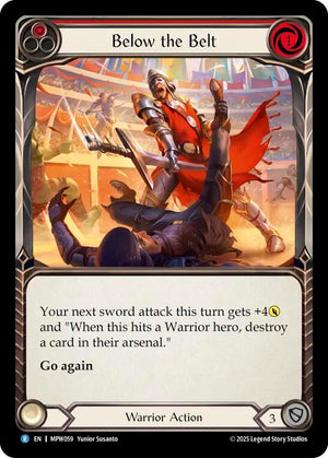 Below the Belt (Red) (MPW059) [Mastery Pack Warrior]
