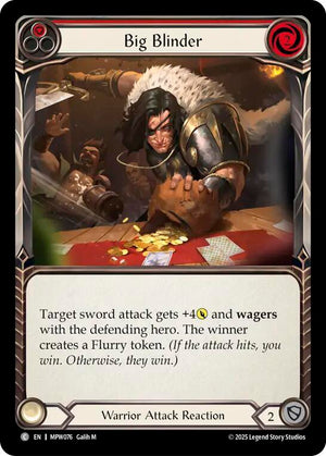 Big Blinder (Red) (MPW076) [Mastery Pack Warrior]