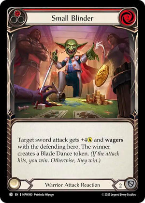 Small Blinder (Red) (MPW090) [Mastery Pack Warrior]