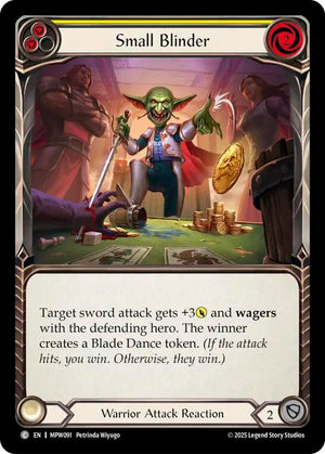 Small Blinder (Yellow) (MPW091) [Mastery Pack Warrior]