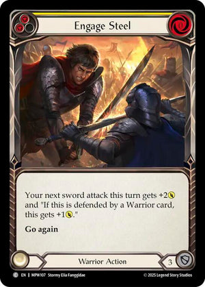 Engage Steel (Yellow) (MPW107) [Mastery Pack Warrior]