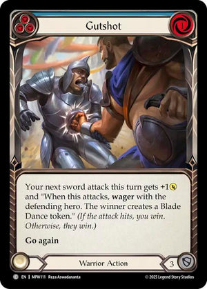 Gutshot (Blue) (MPW111) [Mastery Pack Warrior]