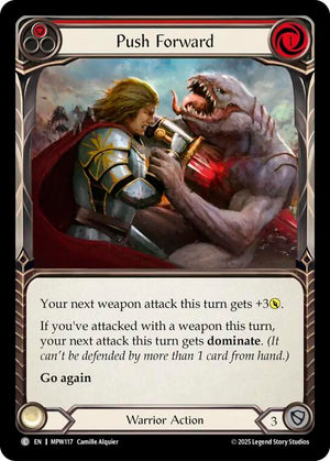 Push Forward (Red) (MPW117) [Mastery Pack Warrior]