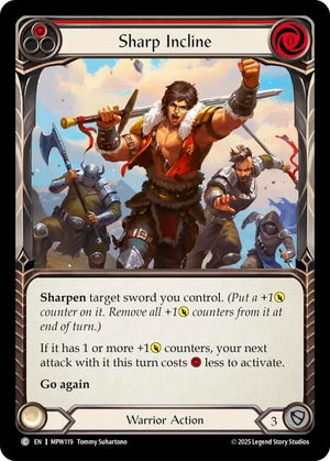 Sharp Incline (Red) (MPW119) [Mastery Pack Warrior]
