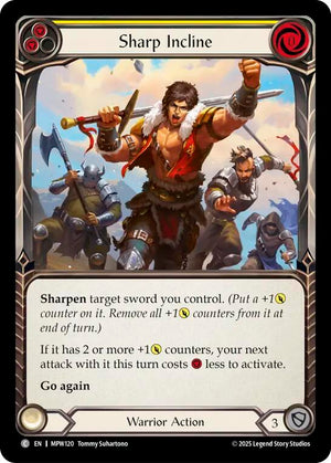 Sharp Incline (Yellow) (MPW120) [Mastery Pack Warrior]