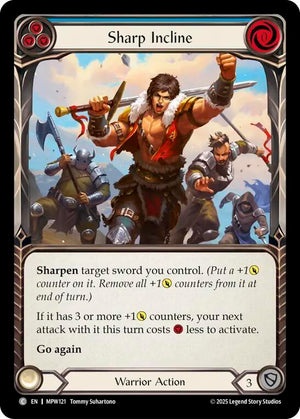 Sharp Incline (Blue) (MPW121) [Mastery Pack Warrior]