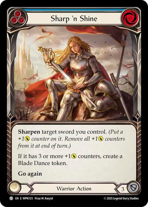 Sharp 'n Shine (Blue) (MPW125) [Mastery Pack Warrior]