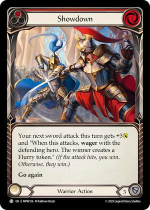 Showdown (Red) (MPW126) [Mastery Pack Warrior]