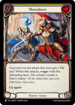 Showdown (Yellow) (MPW127) [Mastery Pack Warrior]