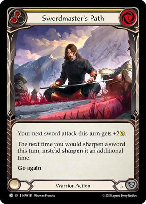 Swordmaster's Path (Yellow) (MPW131) [Mastery Pack Warrior]