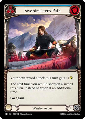 Swordmaster's Path (Blue) (MPW132) [Mastery Pack Warrior]