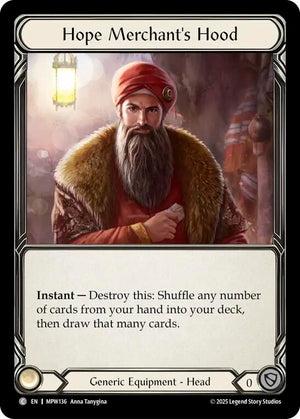 Hope Merchant's Hood (MPW136) [Mastery Pack Warrior]