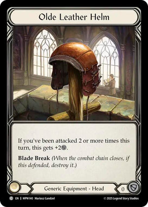 Olde Leather Helm (MPW140) [Mastery Pack Warrior]