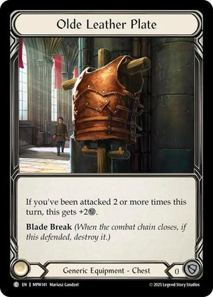Olde Leather Plate (MPW141) [Mastery Pack Warrior]