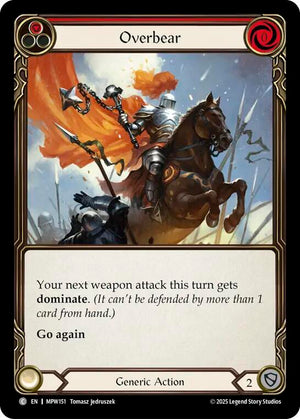 Overbear (Red) (MPW151) [Mastery Pack Warrior]