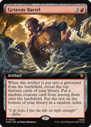 Getaway Barrel (Extended Art) (303) [The Hobbit]