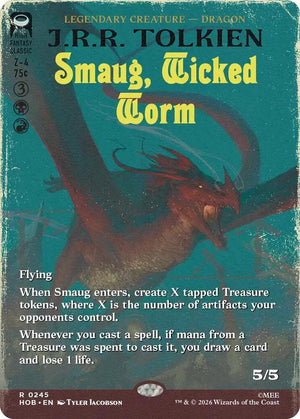 Smaug, Wicked Worm (Borderless) (245) [The Hobbit]