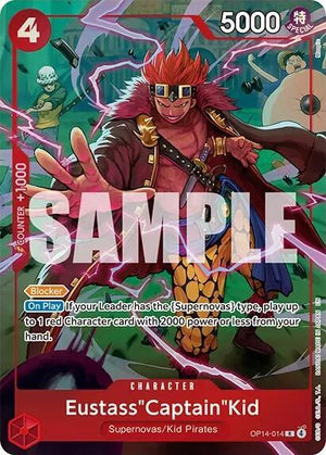 Eustass"Captain"Kid (One Piece Card Game Illustration Box Vol. 8) (OP14-014) [One Piece Promotion Cards]
