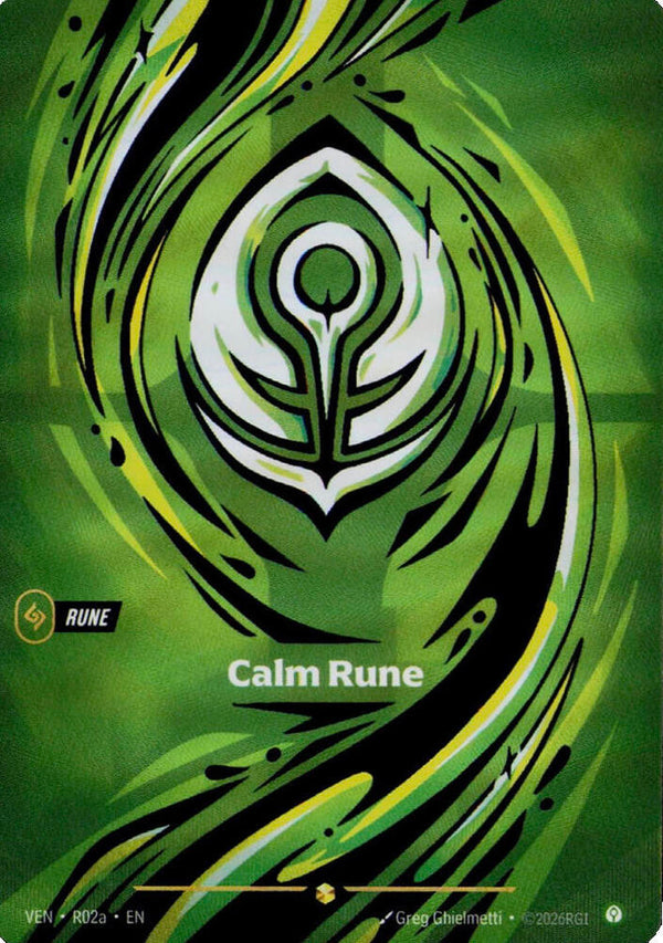 Calm Rune (R02a) [Vendetta]