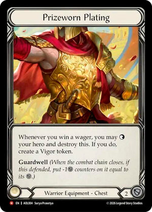 Prizeworn Plating (AOL004) [Armory Deck: Olympia]