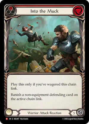 Into the Muck (Red) (AOL007) [Armory Deck: Olympia, Prized Fighter]