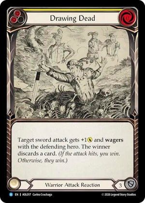 Drawing Dead (Yellow) (AOL017) [Armory Deck: Olympia]