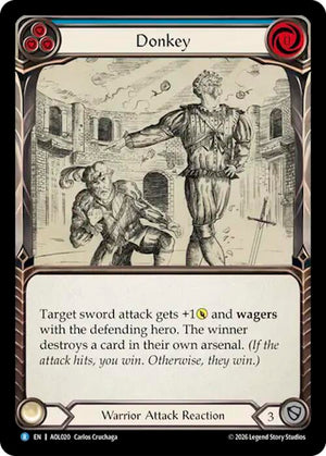 Donkey (Blue) (AOL020) [Armory Deck: Olympia]