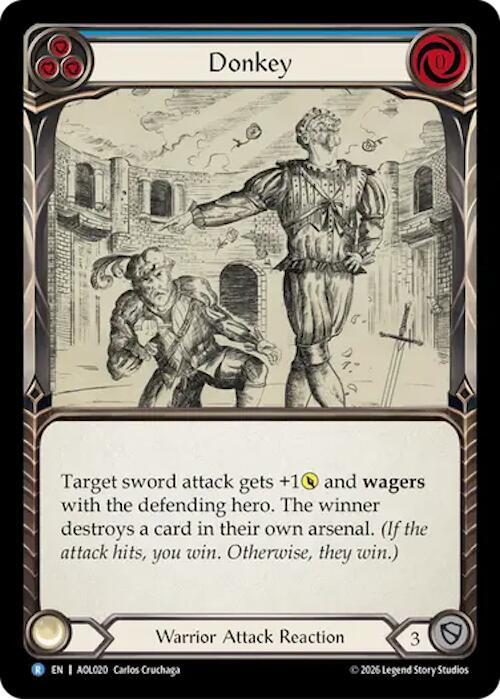 Donkey (Blue) (AOL020) [Armory Deck: Olympia]