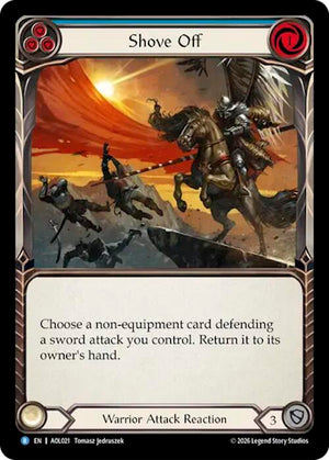Shove Off (Blue) (AOL021) [Armory Deck: Olympia]