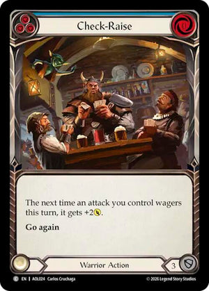 Check-Raise (Blue) (AOL024) [Armory Deck: Olympia]