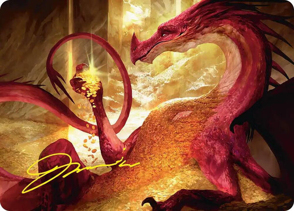 Gleaming Splendor Art Card (Gold-Stamped Signature) (4) [The Hobbit Art Series]