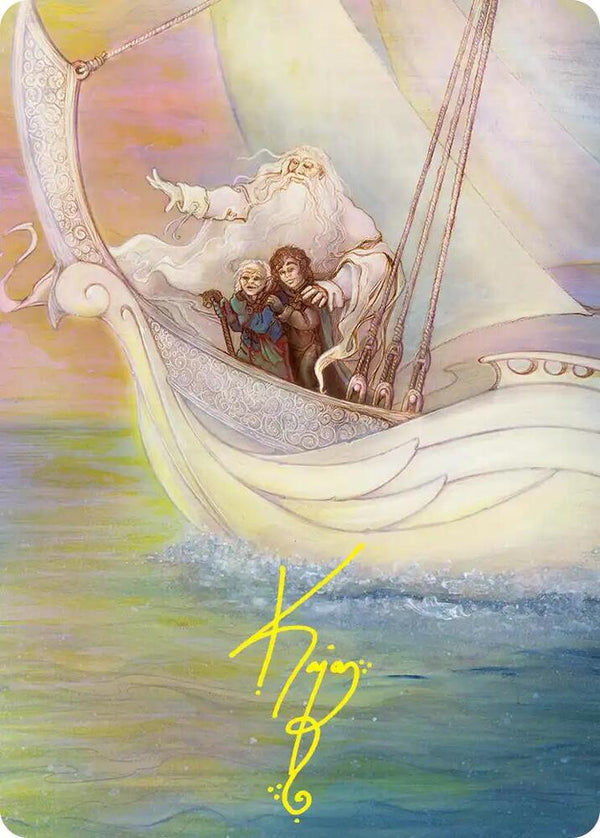 Dawn of a New Age Art Card (Gold-Stamped Signature) (26) [The Hobbit Art Series]