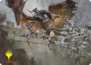 Witch-king of Angmar Art Card (Gold-Stamped) (31) [The Hobbit Art Series]
