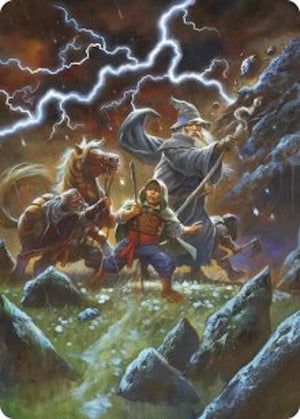Call Forth the Tempest Art Card (33) [The Hobbit Art Series]