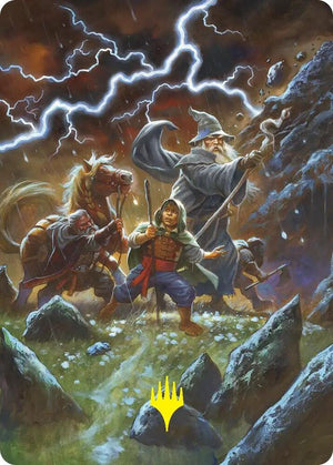 Call Forth the Tempest Art Card (Gold-Stamped) (33) [The Hobbit Art Series]