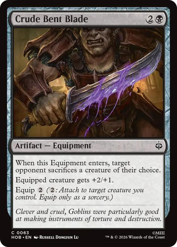 Crude Bent Blade (63) [The Hobbit]