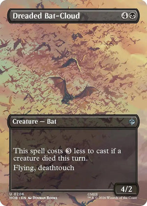 Dreaded Bat-Cloud (Borderless) (206) [The Hobbit]