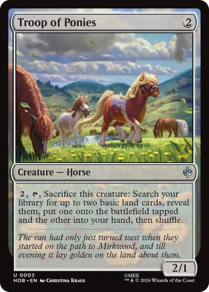 Troop of Ponies (3) [The Hobbit]