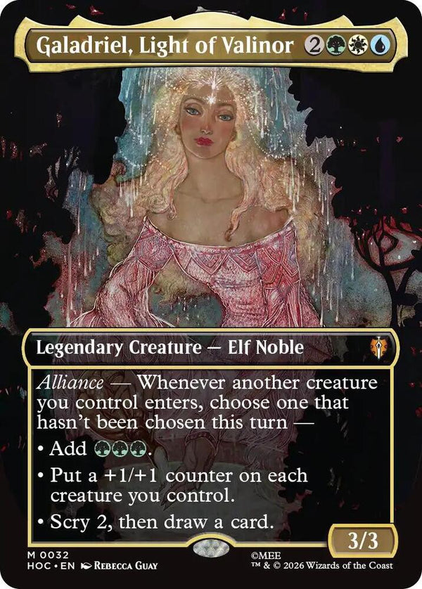 Galadriel, Light of Valinor (Borderless) (32) [The Hobbit: Eternal-Legal]