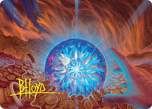 The Arkenstone Art Card (Gold-Stamped Signature) (44) [The Hobbit Art Series]