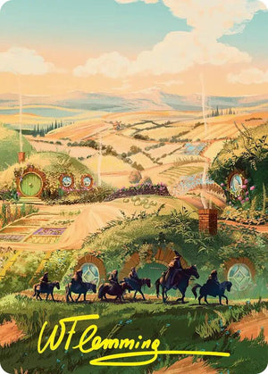 Plains Art Card (Gold-Stamped Signature) (41) [The Hobbit Art Series]