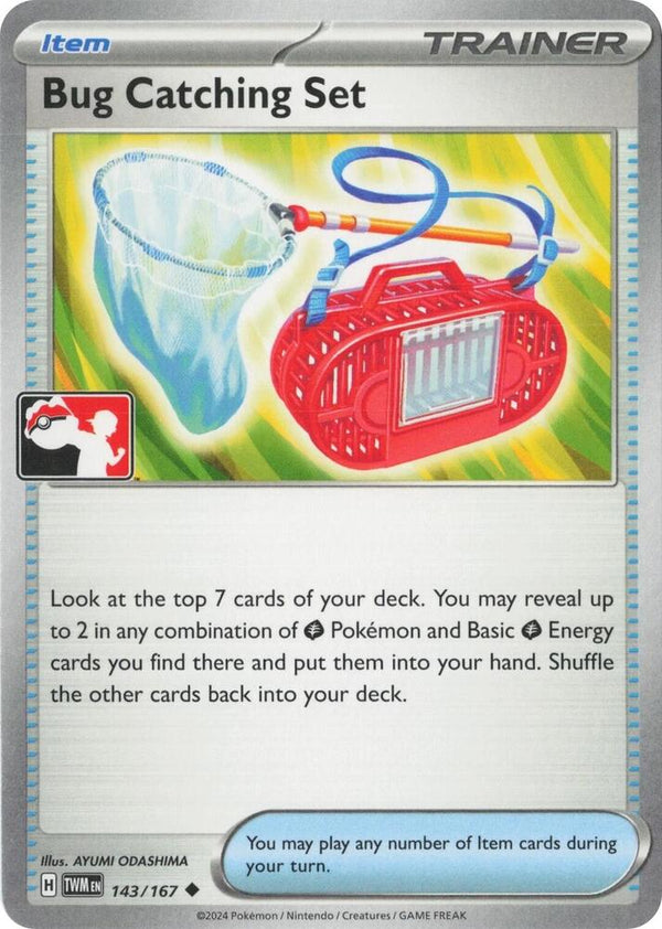 Bug Catching Set - 143/167 (Left Stamp) [Prize Pack Series Cards]